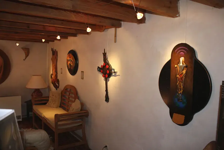 De tentoonstellingsruimte