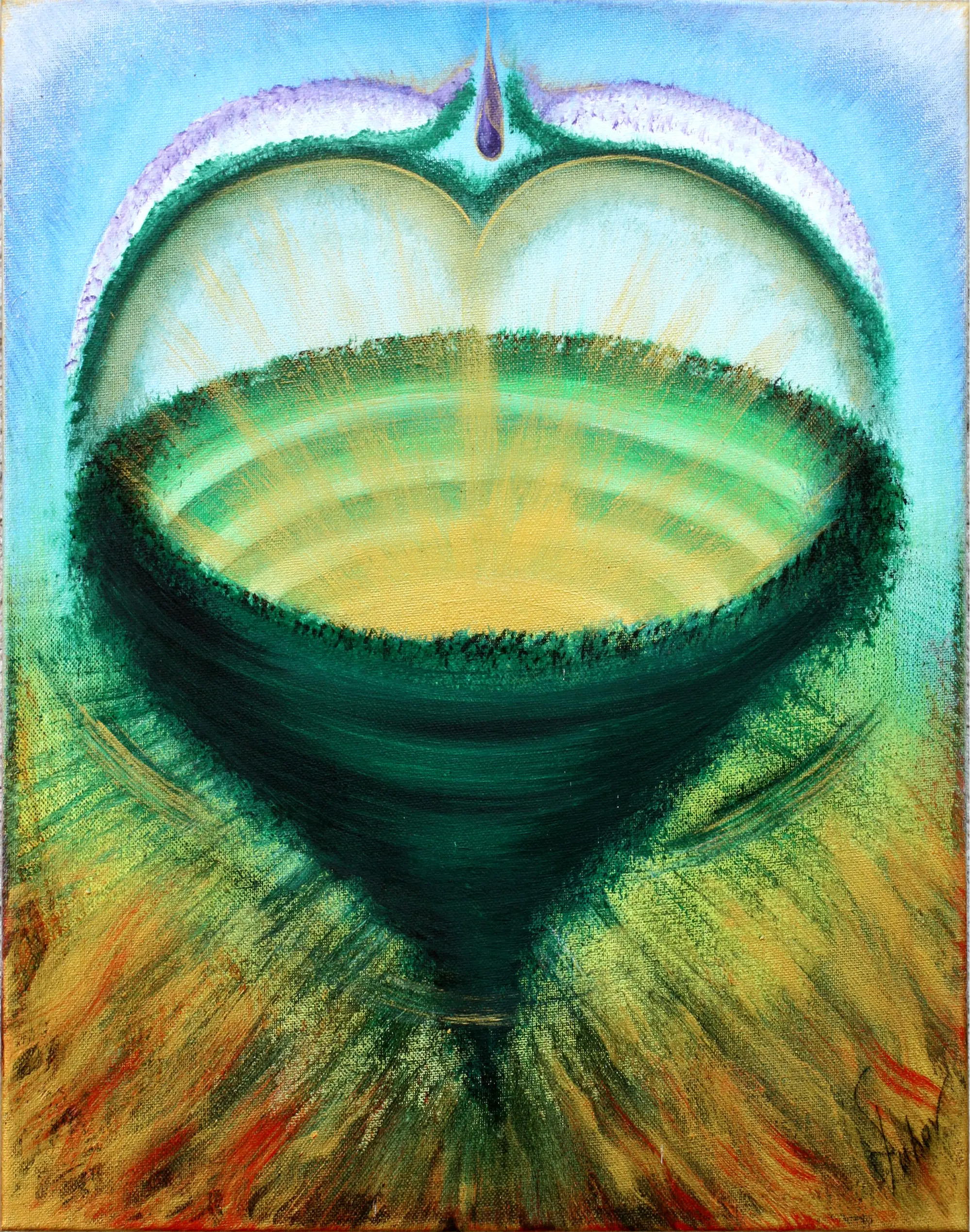 Schilderij: Hartchakra