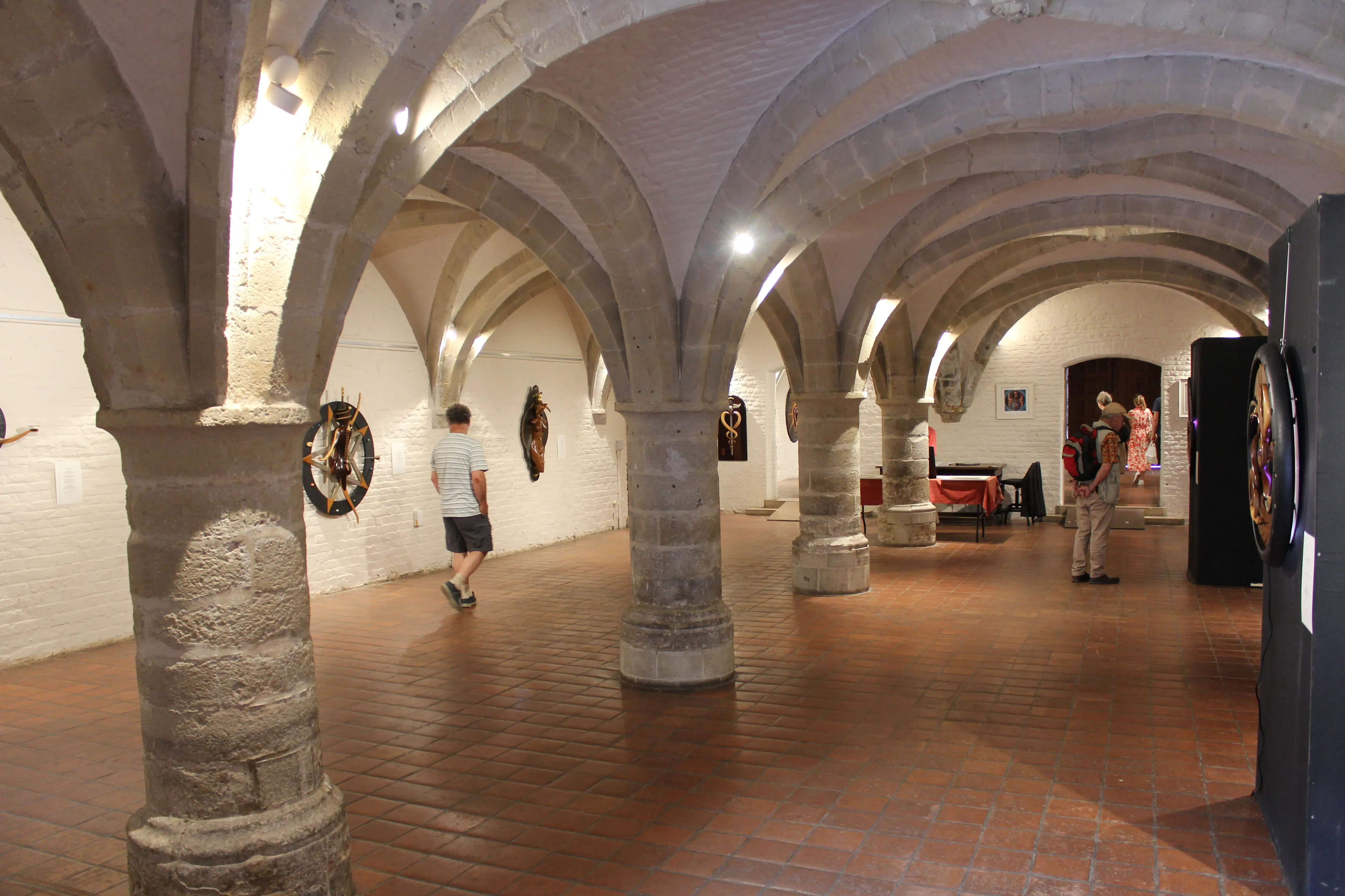 Wandel door de galerie in 3D