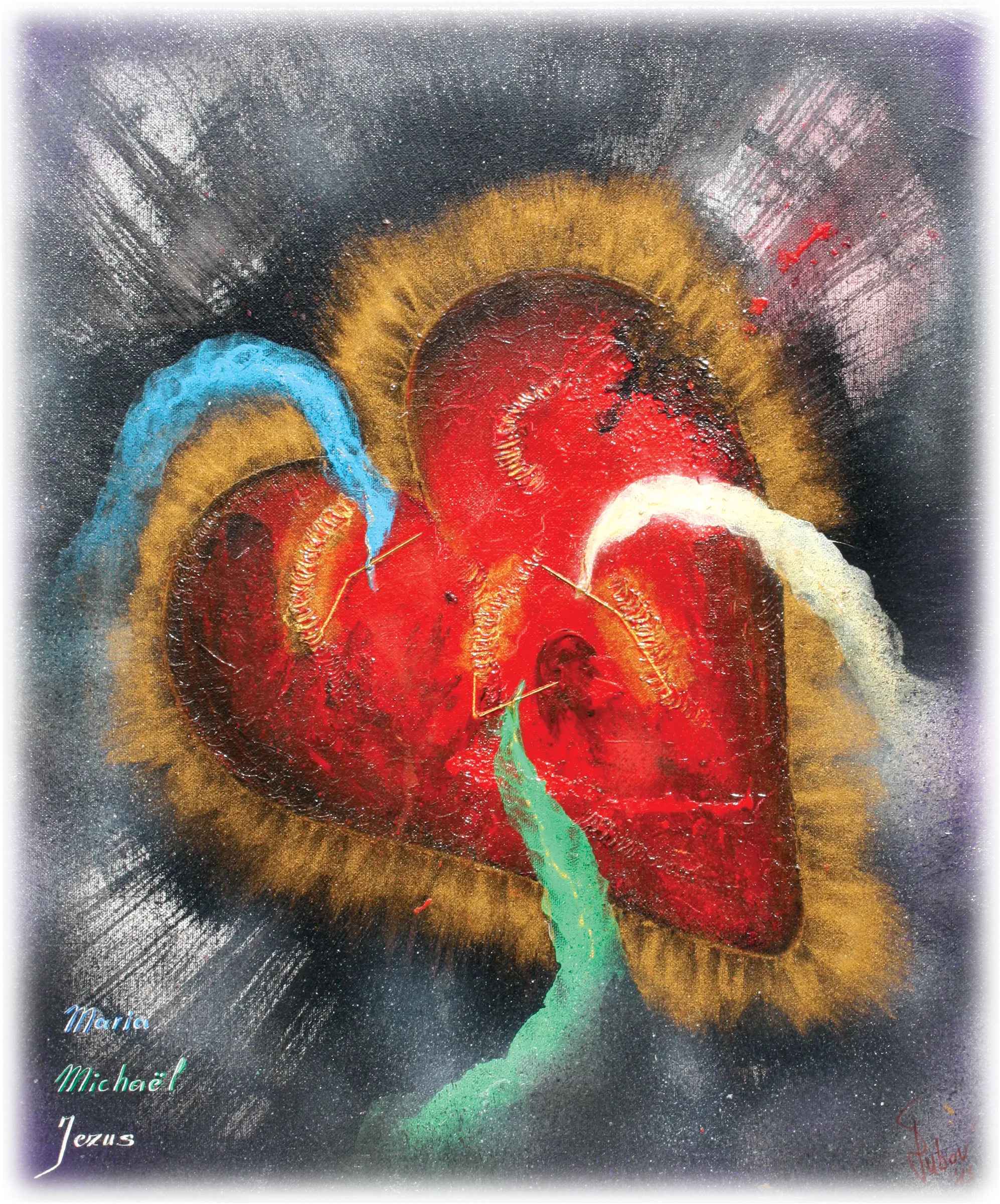 Schilderij: Geheeld hart